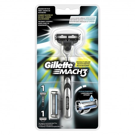 Gillette - Match3 Máquina Barbear + lâmina extra (duracomfort)