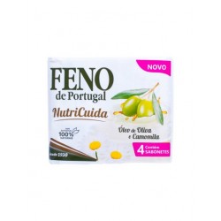 Feno de Portugal - 4x Soaps Olive Oil and Chamomile Nutricuida (4x90g)