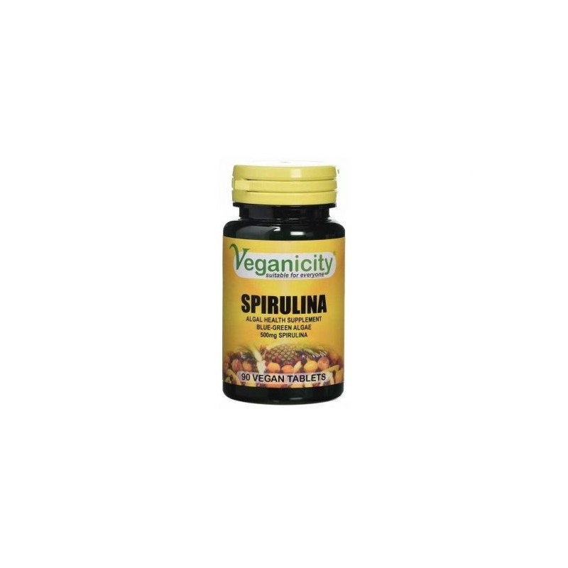 Veganicity - Espirulina (90 comprimidos/ 500mg)