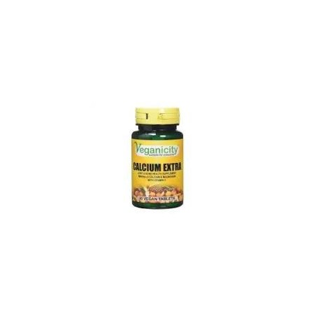 Veganicity - Cálio Extra (30 comprimidos) c/ magnésio e vitamina D