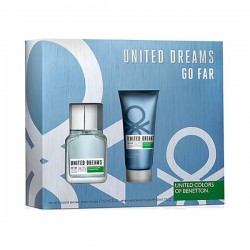 United Dreams, go far EDT 60ml + After Shave 50ml Man set UNITED COLORS OF BENETTON